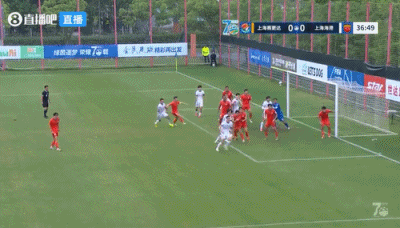 张琳芃头槌刘祝润锁定胜局 海港2-1淘汰上海赛更达晋级