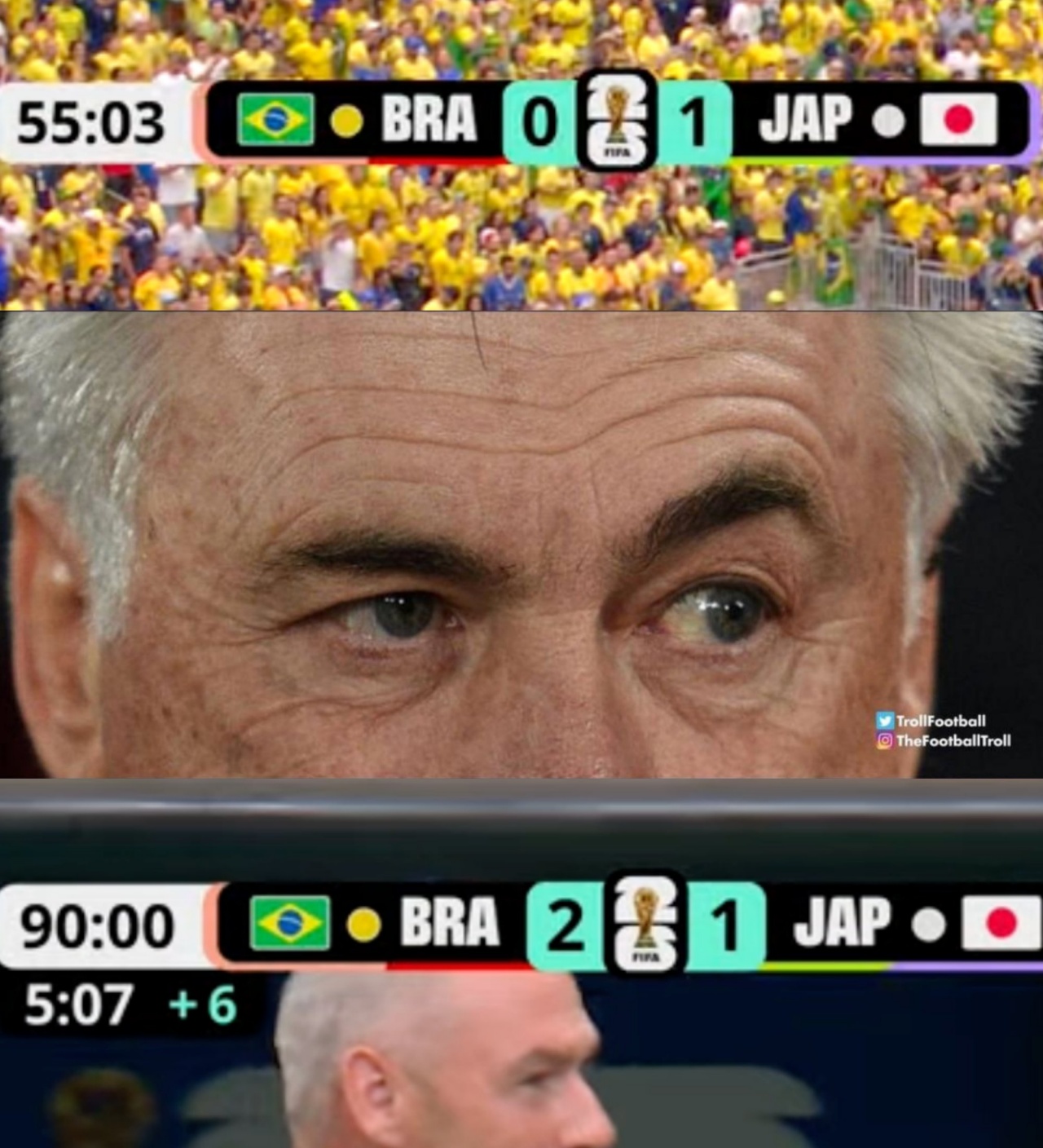14秒到7秒:日本足球的两次心脏骤停 14秒到7秒:日本足球的两次心脏骤停