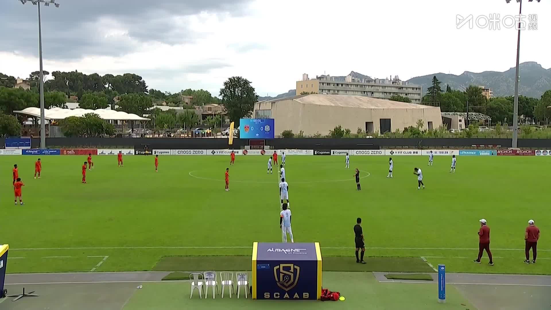 06月03日 土伦杯小组赛A组第2轮 中国男足U19vs民主刚果U23 全场录像